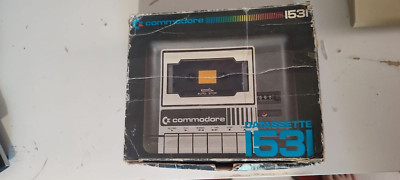 COMMODORE DATASETTE 1531 C16 C64 128 FUNZIONANTE CON BOX