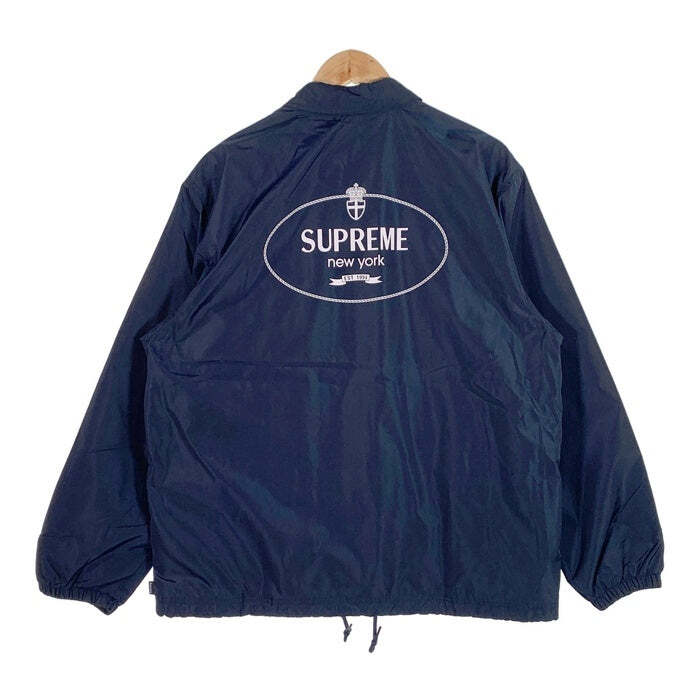 Supreme 24AW Crest Coaches Jacket Coach Navy Embroidered Supreme 24AW Crest Coaches Jacket Coach Navy Embroidered
