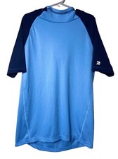 All In Motion Boys Hooded Tee Blue Pullover Size M 8/10 NWT
