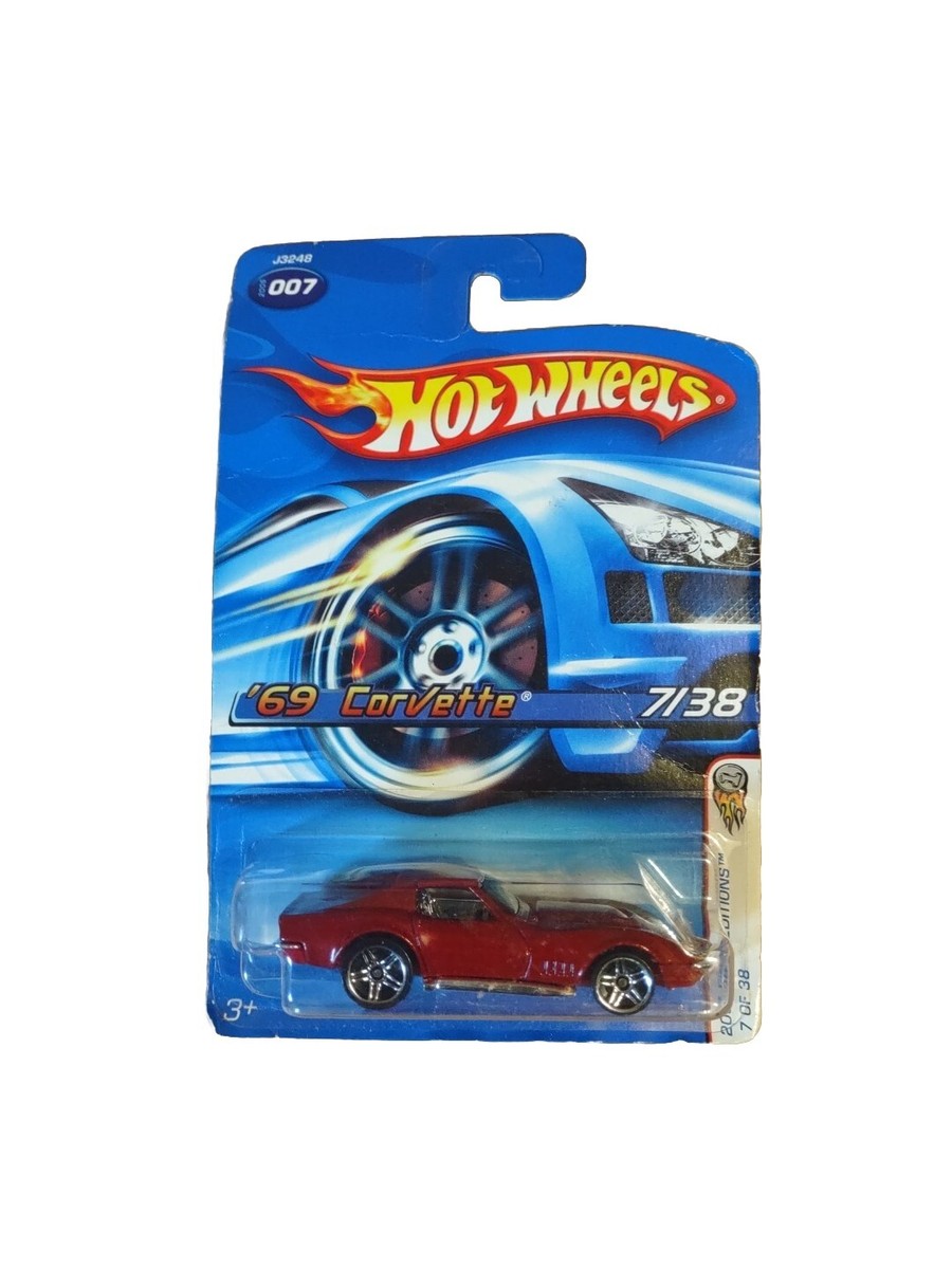 HOT WHEELS  コルベット Amazon.com: Hot Wheels '69 Corvette - Blue 158/244 Racing