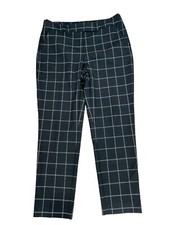 LIZ CLAIBORNE CAREER/PANTS/WOMEN'S/EMMA CLASSIC/ANKLE TROUSER/CHECK/PLAID/SZ.6/