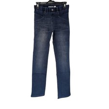 Betabrand 7 Pocket Straight Leg Dark Blue Yoga Denim Jeans Size XS NWOT
