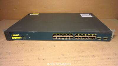 Cisco WS-C3560V2-24PS-S V08 - 24-Port PoE 10/100 2x SFP Gigabit Ethernet Switch