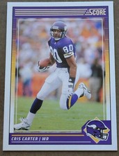 2024 Panini Score #292 Cris Carter Minnesota Vikings