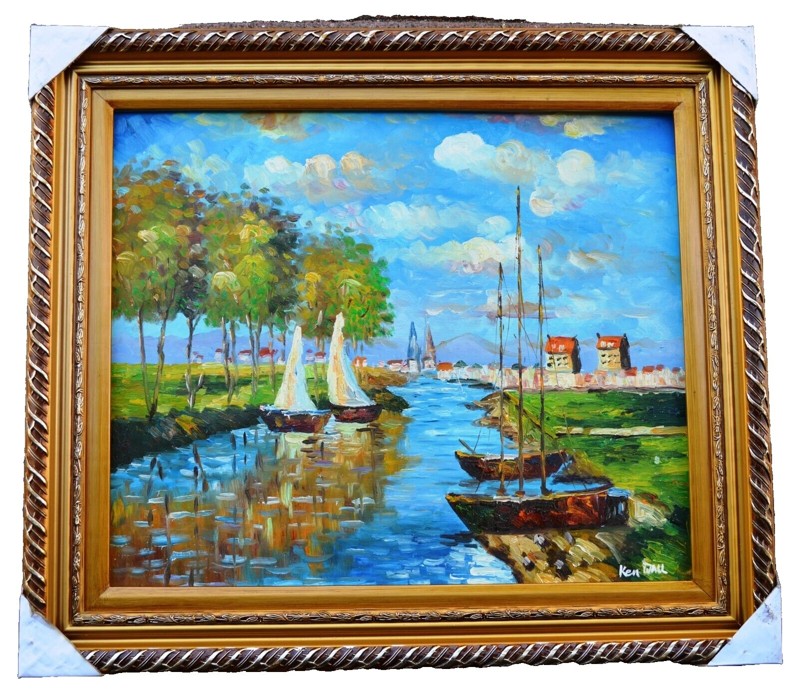 Canvas ART DECO pinturas de arte del paisaje