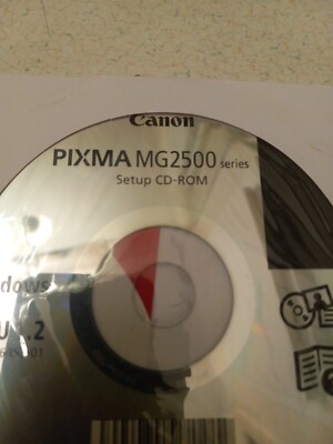 Color Canon Mg2500 Wireless Setup Canon Pixma MG 2500 Series CD