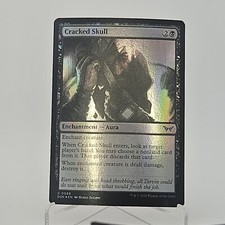 NM Foil Cracked Skull, MTG, Duskmourn, Magic the Gathering