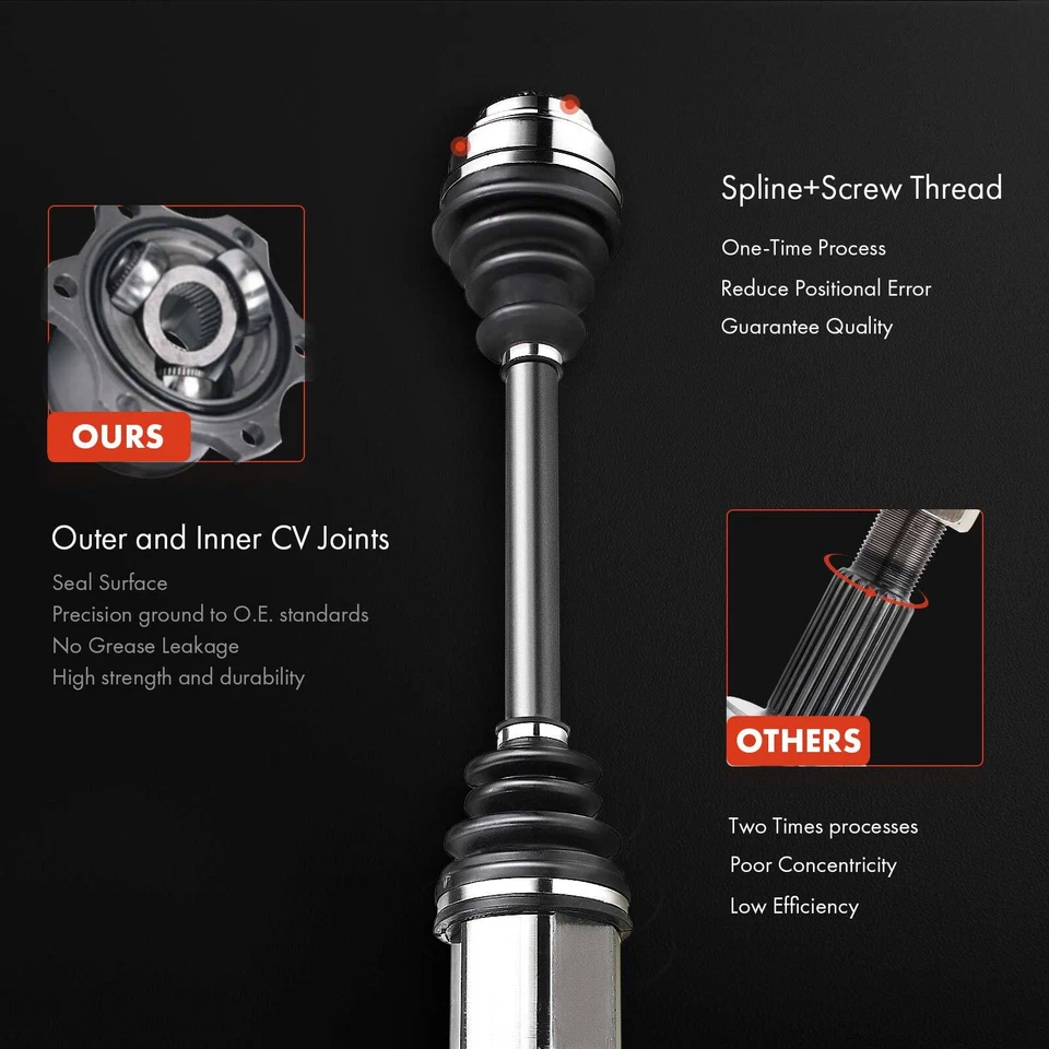 2x Conjunto de eje CV delantero para BMW 330i M235i xDrive 435i xDrive Gran Coupé Foto 4 de 4