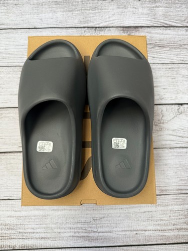 NEU Adidas Yeezy Slide schiefergrau Größe 6-13 US Herren 100 % AUTHENTISCH - Bild 4 von 5