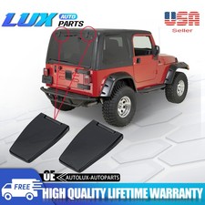 Rear Back Door Tail Gate Glass Window Hatch Hinge For Jeep Wrangler Tj 1986-2006