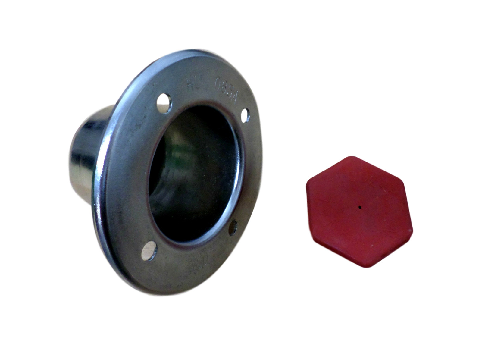 Federal Mogul National HU-065A Heavy Duty Truck Hub Cap HU065A With Red Cap New