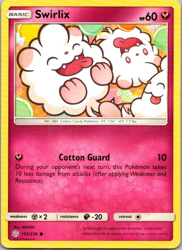 Swirlix Common SM - Cosmic Eclipse 153/236 NM
