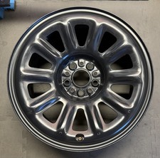 2026 TESLA MODEL 3 FACTORY OEM STEEL WHEEL RIM & COVER 18β BLACK 1344219-00-A
