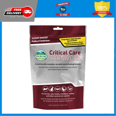Oxbow Critical Care Carnivore, Recovery Food for Cats & Ferrets, 340 g