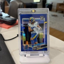 2023 Donruss Optic Rated Rookie Puka Nacua #238 Blue Hyper Prizm Color Match 🔥