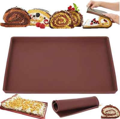 Silikon Backmatte 30x40cm antistick für Kuchen Teig Pizza Backen