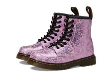 Sz Dr. Martens Kid's Collection 1460 Lace Up Fashion Boot Kids - R Crinkle 1..