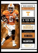 Alvin Kamara 2018 Panini Contenders Draft Picks #51 Tennessee Volunteers