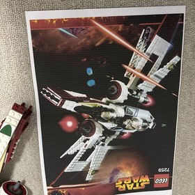 LEGO Star Wars ARC-170 Starfighter 7259 In 2005 Used Retired As Is