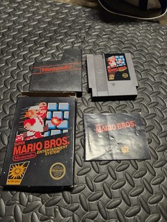 Super Mario Bros NES In Box Good Condition
