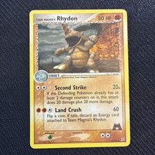 Team Magma's Rhydon 22/95 Team Magma vs Team Aqua Regular MP/LP on eBay