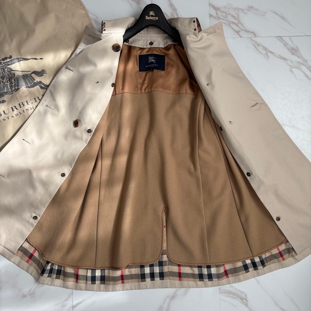 Burberry   Item  London Liner Belted Trench Coat White Beige thumbnail 8