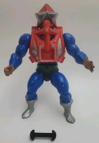 VINTAGE MOTU Mekaneck 1983 He-Man Masters of The Universe Figure + NEW BAND