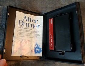 After Burner Sega Master System CIB Complete in Box w Manual Tested Working