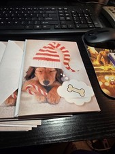 Christmas Dog Cards Lot
