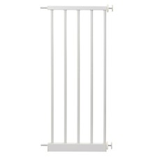 White 12" Pressure Mounted Baby Gate Extension