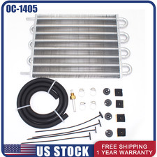 Universal Transmission Oil Cooler Kit 8 Pass Tube And Fin Oil Cooler Kit Oc-1405 Universal Transmission Oil Cooler Kit 8 Pass Tube And Fin Oil Cooler Kit Oc-1405