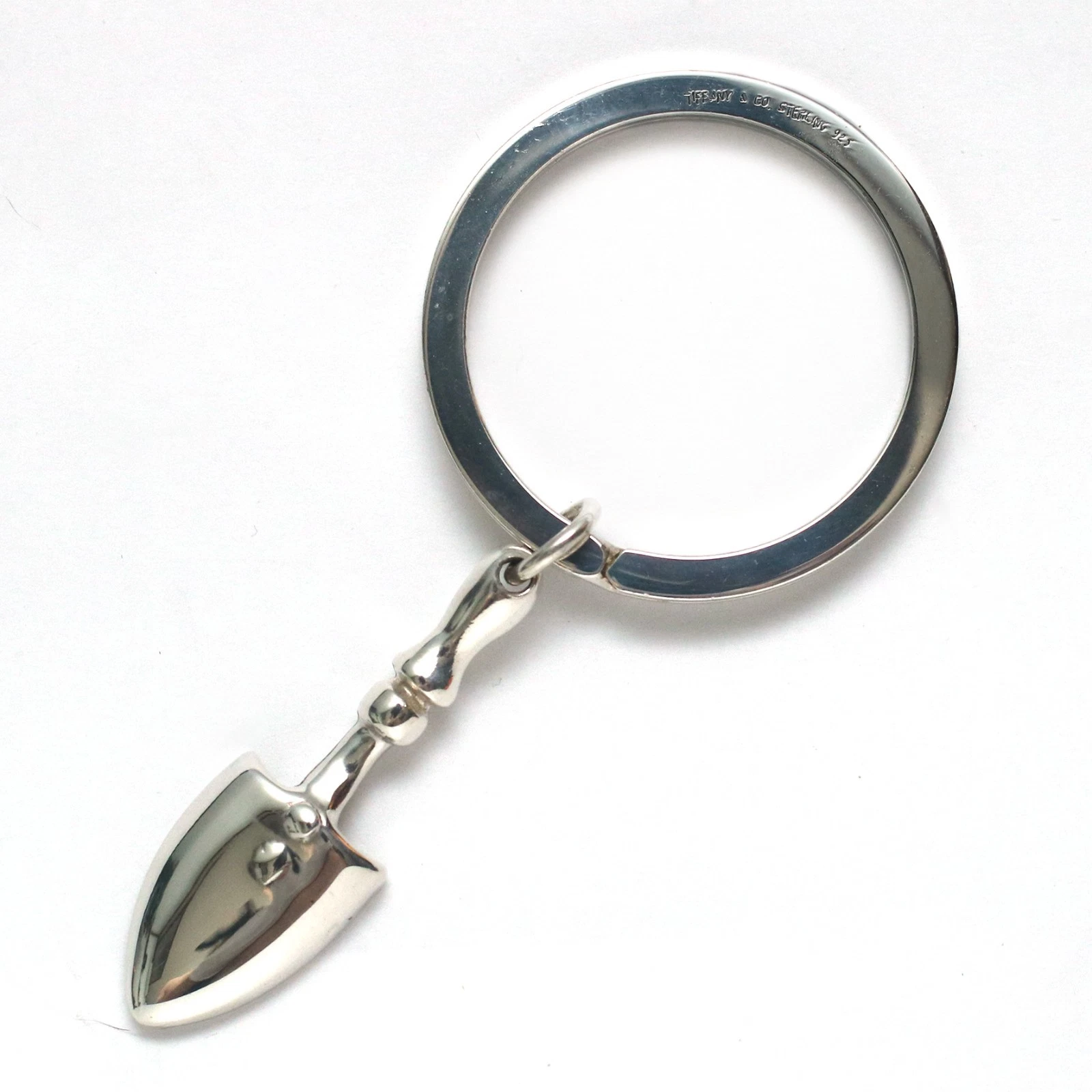 Portachiavi Tiffany & Co. Vintage Pala Charm Argento Sterling 925