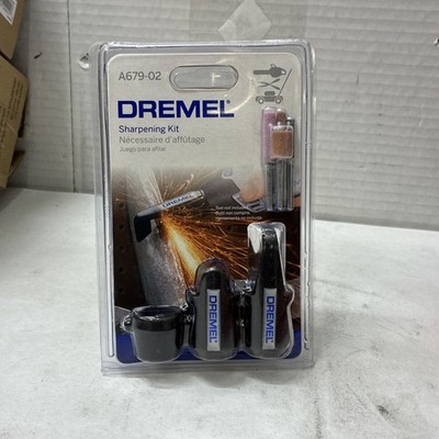 Dremel A679-02 Sharpening Kit with Lawn Mower Garden Tool Chain Saw Sharpener