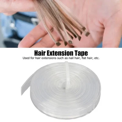 MARKENLOS Hair System Tape Roll 0.8mm Wide Strong Adhesion Hair Extension Tape Roll Fo DON