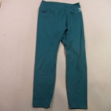 Gymshark Leggings Womens XL Green Straight Leg Casual Stretch Gym Lightweight