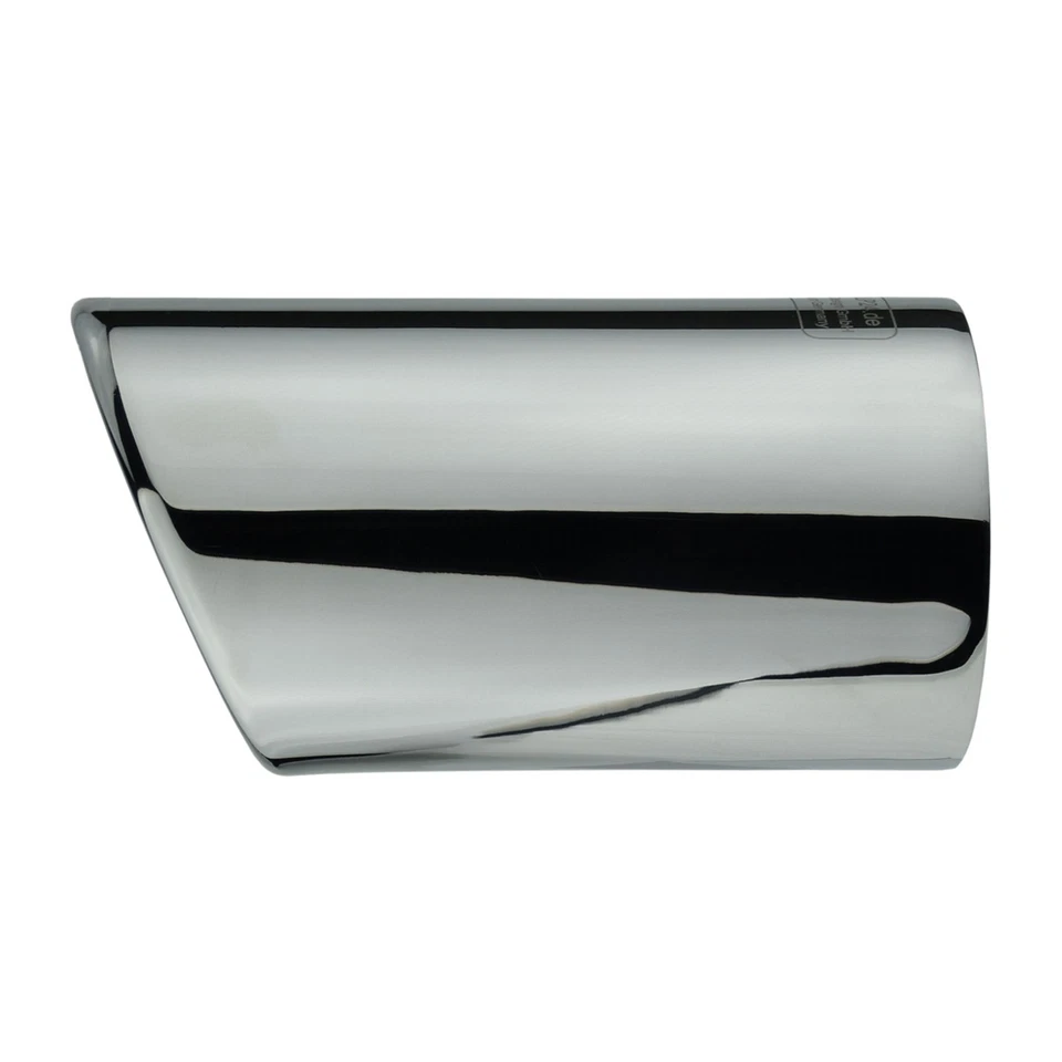 2 Auspuffblenden VW Golf 6 7 Tiguan AD1 Chrom Edelstahl Auspuff Blende Endrohre - Bild 2 von 4