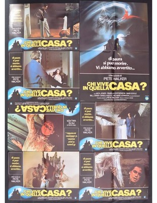 Fotobuste CHI VIVE IN QUELLA CASA Horror Walker Jones P.Stephenson Tortura F162