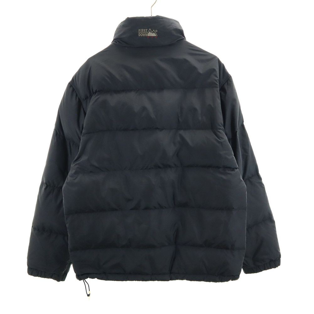 FIRSTDOWN reversible Down jacket LL Black x gray … - image 2