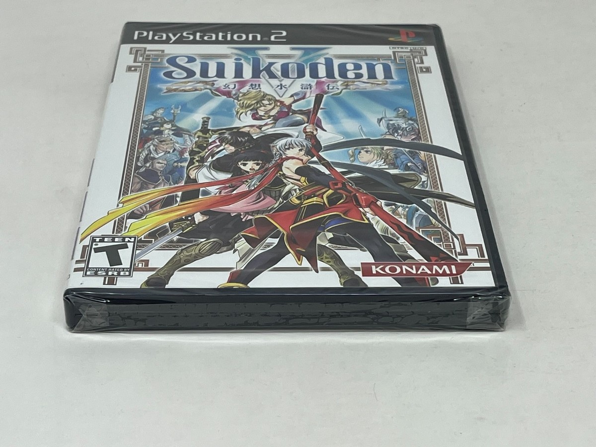 Suikoden V Pour PS2 (PAL-EURO) - Version Promo Occasion - Bon état, Complet