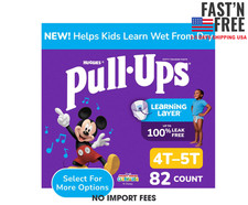 Pull-Ups Boys' Potty Training Pants, 4T-5T 38-50 lbs , 82 Count