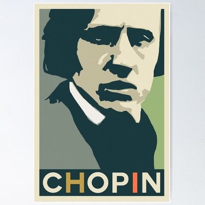 RARE! Chopin Premium Poster