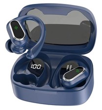 Auriculares Inalámbricos, Bluetooth 5.3 Auriculares Deportivos HiFi Estéreo Cancelación de Ruido