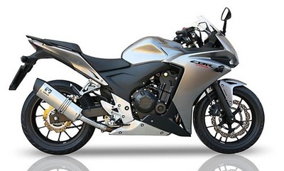IXIL Stainless Steel Exhaust Hexoval XTREM Evolution Honda CBR 500 R / CB 500 F (Eur...