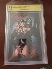 Gritty & Gorgeous Jose Varese Wednesday “Bedtime” 44/100 Signed 9.8 CBCS