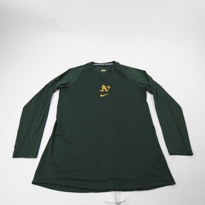 Oakland Athletics Nike MLB Authentic Long Sleeve Shirt Men's XL
