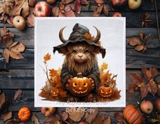Halloween Cow Dish Towel, 12x12, FREE shipping, hand, tea towel, bath, choice