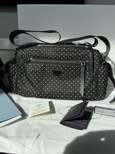 Prada Re-Nylon bag With Studs (Sea Beyond Col...