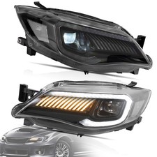 VLAND LED Scheinwerfer für Subaru WRX 2008-2015 Sequentieller Gelb Blinker L+R