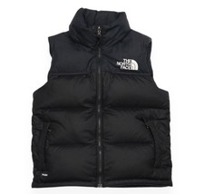 The North Face Black 700 Nuptse Gilet Jacket Size M Brand New