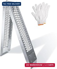 Alloy Steel Motorcycle Ramp, 750 Lbs Capacity, 7.25ft Folding Loading Ramp with